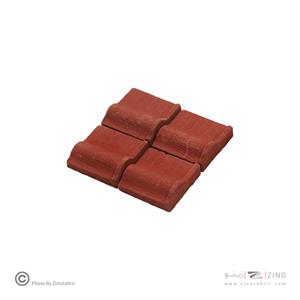 سفال بام ایرانیتی مقیاس 1/24تعداد 200عددی اشل 