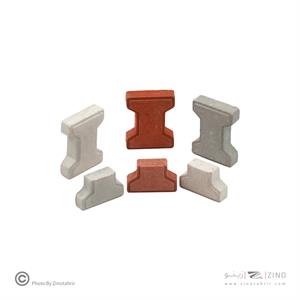 سنگ فرش قفلی مقیاس 1/12 تعداد200عددی اشل