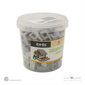 بلوک سیمانی ساده مقیاس1/12تعداد 100عددی اشل