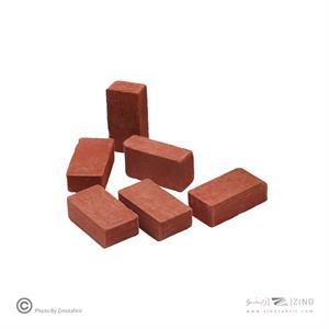 آجرپله ای قرمز مقیاس 1/12تعداد50 عددی اشل 