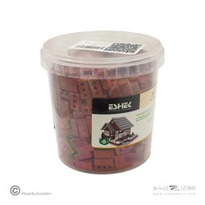 آجرفشاری قرمز(سه سوراخ) مقیاس 1/12تعداد400عددی اشل