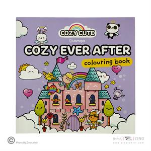 کتاب رنگ امیزی48برگ200*200کازی لانگو سری اور افتر کدCB-603