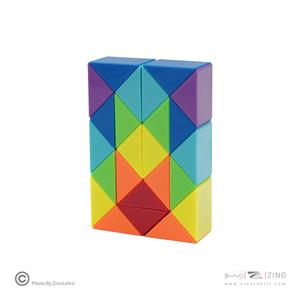 روبیک ماری24قطعه(گلد کاپ چند رنگ) کد988