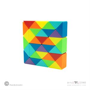 روبیک ماری 36 قطعه سنگ سو چند رنگ کد7130A-36