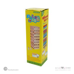 برج هیجان جنگا (چوب طبیعی)