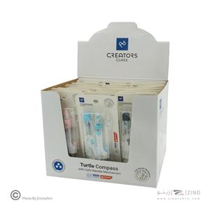 پرگار اتودی همراه با یدک و پاکن سری ترتل سیکلاس کد CCTSC7 = TURTLE Compass 