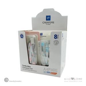 ست پرگار8تکه سری ترتل مکس سیکلاس کد CCTMC7 - TURTLE MAX