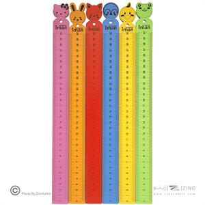 خط کش 30سانت فانتزی ایمان کد9921