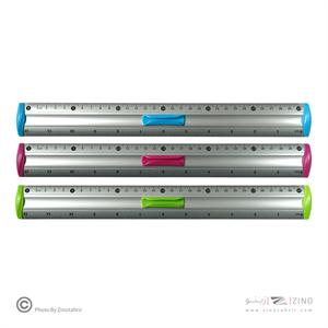 خط کش30سانت(مهندسی عمران) بدنه آلومینیومی اسکول فنز کد92695