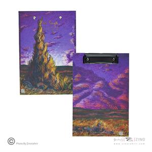 تخته شاسی A5 گیره 10سانت برگ سری ونگوگ کد71903