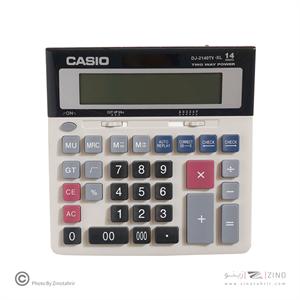 ماشین حساب رومیزی 3صفر 14رقم کاسیک DJ-2140TV.XL