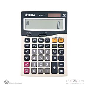 ماشین حساب رومیزی 2صفر12رقن اتیما کدAT2231T