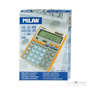 ماشین حساب رومیزی12رقم 2صفر میلان کد1535120