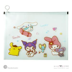 پوشه زیپ دارA4فانتزی