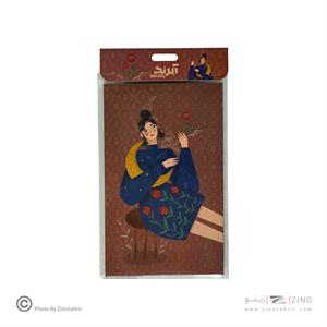 کارت پستال(طرح یلدایی) آبرنگ کدA084