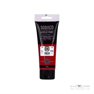 اکریلیک ساده تیوپی75میل سوداکو قرمز کد08306