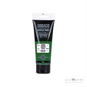 اکریلیک ساده تیوپی75میل سوداکو سبز کد08337