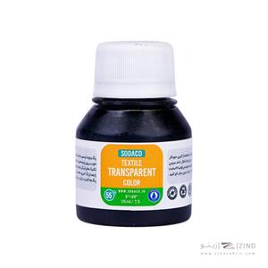 رنگ پارچه55میل سوداکو مشکی ترنسپرنت کد02824