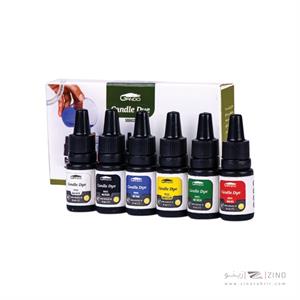 افزودنی شمع10میل6رنگ مایع سوداکو کد04800
