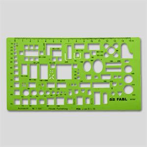 شابلون مبلمان1/100 فابل