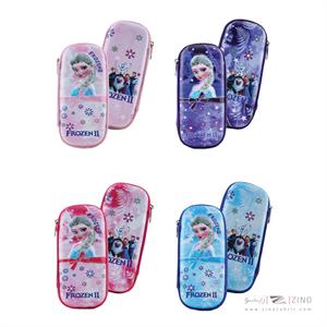 جامدادی تک زیپ هاردباکس برجسته فروزن عرش کد262