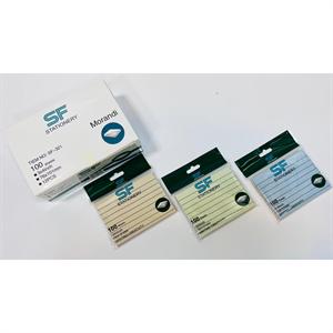 پست ایت100برگ76*101الوان خطدار موراندی اس اف کدSF-321