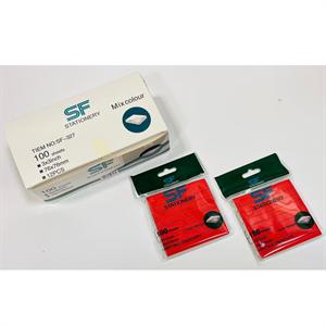 پست ایت100برگ76*76الوان خطدار اس اف کدSF-327