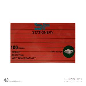 پست ایت100برگ76*127الوان خطدار اس اف کدSF-329