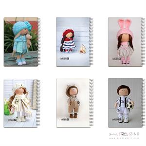 دفتر40برگ عروسکی ایمان کد0107 وزری سیمی