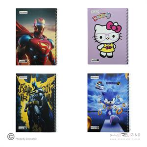 دفتر60برگ ایمان کد8901 سیمی فانتزی (12عددی)