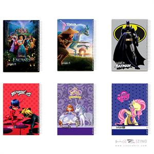 دفتر60برگ ایمان کد0103 جلدطلقی کارتونی(12عددی)