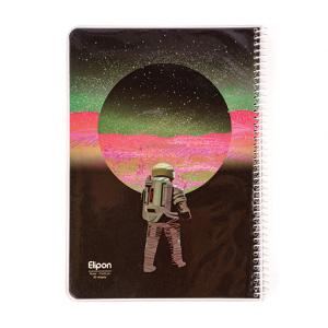 دفتر80برگ وزیری سیمی مجلدکلاسیک الیپون کد234کارتن 48