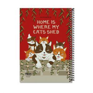 دفتر100برگ وزیری سیمی مجلدفانتزی الیپون کد241کارتن36عددی