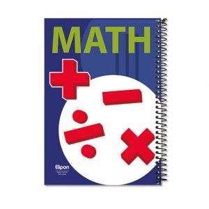 دفتر200برگ وزیری سیمی جلدسخت موضوعی الیپون کد248کارتن16عددی