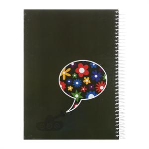 دفتر120برگ وزیری سیمی جلدسخت دونو کدD400