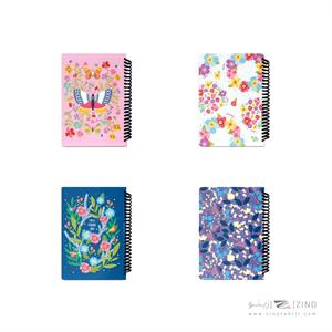 دفتر100برگ وزیری سیمی جلد سخت لانگو سری نیچر کدCH-730