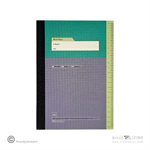 دفتر48برگ بی خط ته دوخت سایز220*155 پیل سری پروجکت