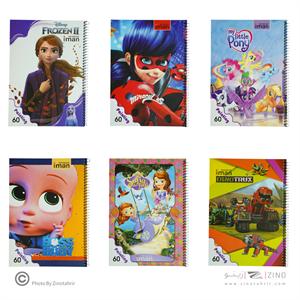 دفتر60برگ نقاشی کد9015ایمان