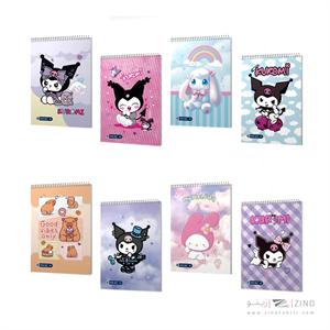 دفتر80برگ نقاشی رحلی سیمی سری کرومی میکرو کدB18