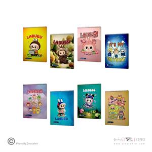 دفتر80برگ نقاشی رحلی سیمی سری لبوبو میکرو کدB20