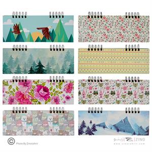 دفترطراحی100برگ سایز30*10 سیمی دوروسخت برگ سری اسکچ کد70901