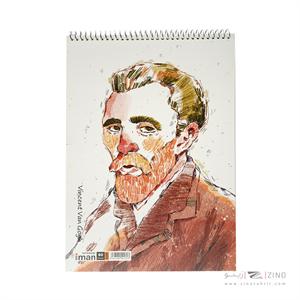 دفترطراحی60برگA4 ایمان کد0209