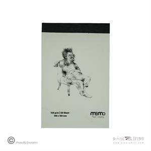 پد طراحی سایز10*15مقوا140گرم MEMO