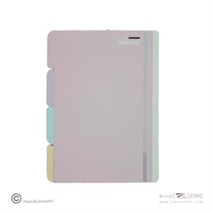 یدک دفتر کلاسوری 20حلقه خطدار برگ سری کیوت پالت کد74415