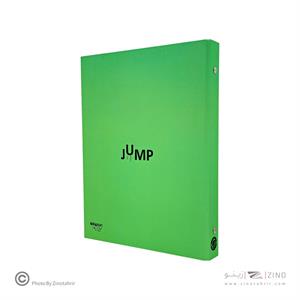 دفترکلاسوری 100برگ جلدسخت الیپون کد288کارتن 12عددی