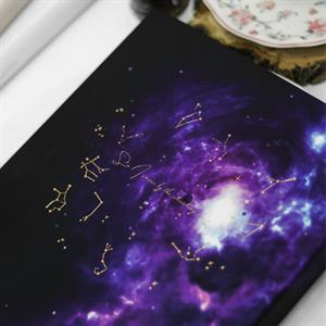 دفترکلاسوری26حلقه100برگ قفل فلز برگ سری کهکشانی کد71308