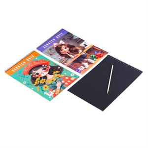 دفتریادداشت جادوئی اسکراچ رحلی 29*19