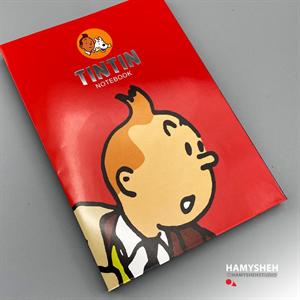 دفتریادداشت سری تن تن  گلاسه سایز21*14 همیشه