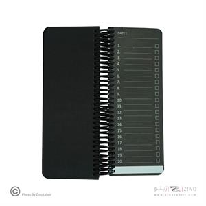 دفتریادداشت بلک لیست 21*8لانگو