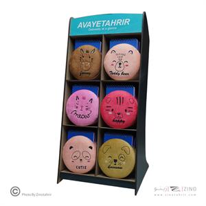 دفتریادداشت60برگ فانتزی عروسکی حیوانات آوای تحریر کدN20292